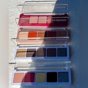 SET OF 4 NATASHA DENONA EYESHADOW PALETTES CUPID AYANA JUBILEE+LTD EDITION PEAK